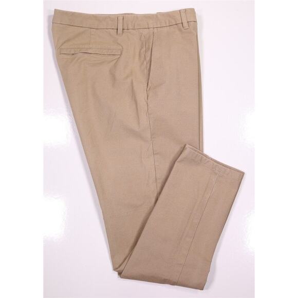 Lululemon Commission Slim Men's Tan Cotton Chino Pants 36 x 31 - Picture 1 of 7